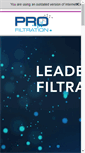 Mobile Screenshot of profiltration.com
